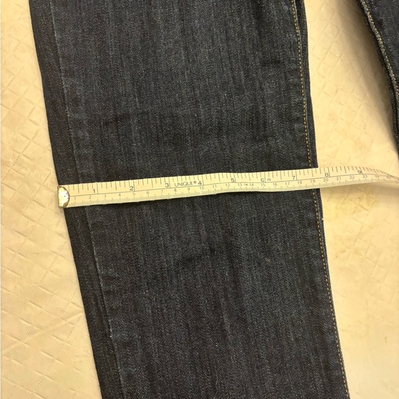 Women’s Joe Fresh Slim Fit Low Rise Indigo Blue Jeans - Picture 8 of 13